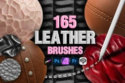 Procreate Leather Fabric brushes
