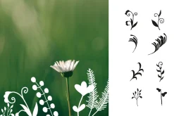 101 Procreate Leaves Stamp Brushes