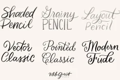 Procreate Lettering Brush Bundle