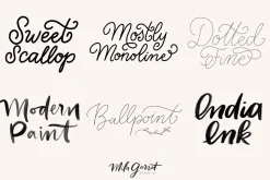 Procreate Lettering Brush Bundle