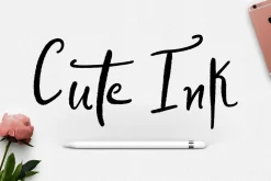 Procreate Lettering Brushes + Bonus