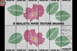 Procreate Linocut Brush Bundle
