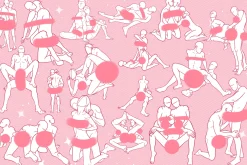 Procreate love couple pose brushes