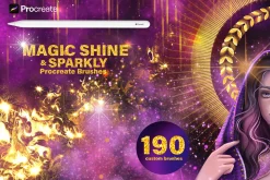 PROCREATE MAGIC SHINE & GLITTER