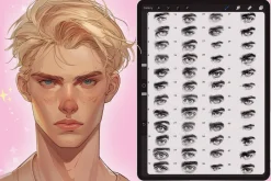 Procreate Male eye brushes