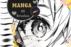 Procreate Manga Brushset