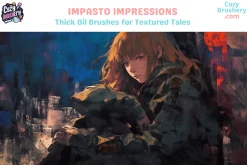 Procreate Oily Impasto Brushes