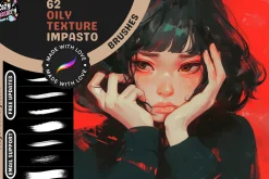 Procreate Oily Impasto Brushes
