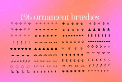 190+ Procreate ornament brushes
