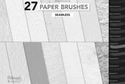 Procreate Paper Texture Brushes