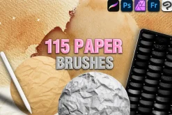 Procreate Paper Texture Brushes