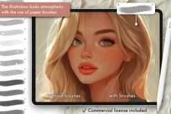 Procreate Paper Texture Brushes