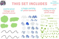 Procreate Perfect Pixel Brushes