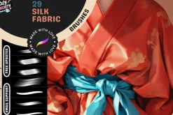 Procreate Silk Fabric Brushes