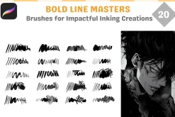 Procreate Sketch and Lineart Brushes