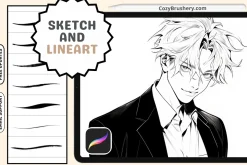 Procreate Sketch and Lineart Brushes