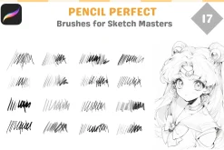 Procreate Sketch and Lineart Brushes