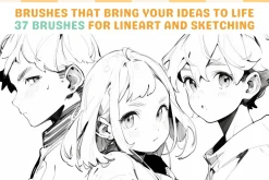 Procreate Sketch and Lineart Brushes