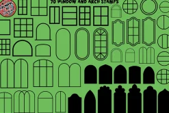 Procreate Stained Glass Creator