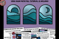 Procreate Stained Glass Creator