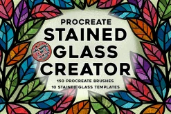 Procreate Stained Glass Creator