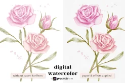 Procreate Watercolor Brushes Kit