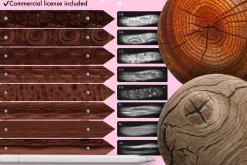 Procreate Wood interior brushes