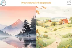 Procreatw Watercolor Brushes