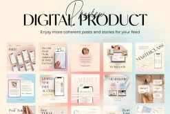 Product Mockup Instagram CANVA PS