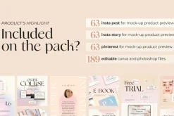 Product Mockup Instagram CANVA PS