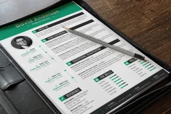 Professional Resume Cv Word Pages