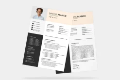 Professional Resume CV Template