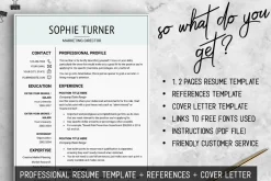 Professional RESUME Template A4 & US