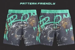 Professional sweatshort mockup psd