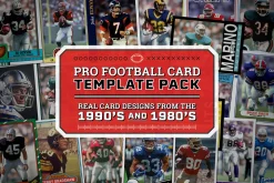 Pro Football Card Templates