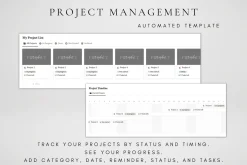 Project Management Template 2024