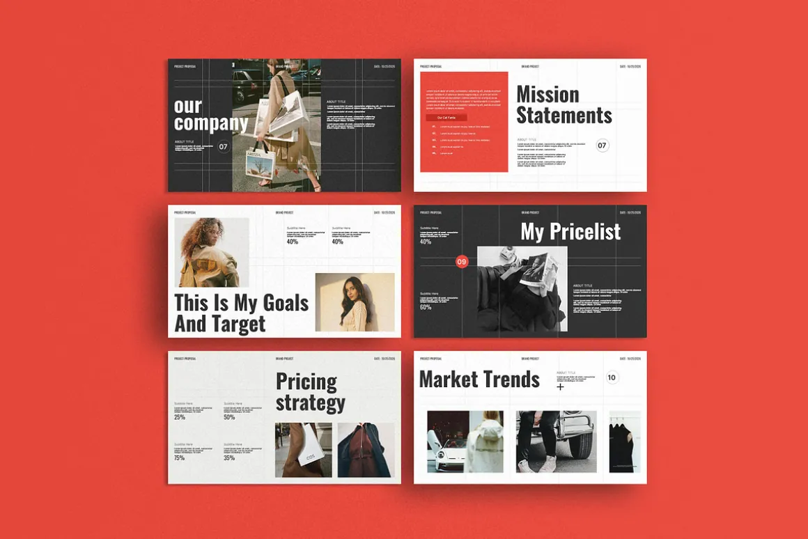 Project Proposal PowerPoint Template