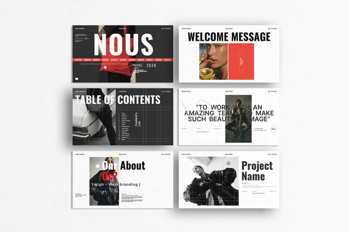 Project Proposal PowerPoint Template