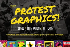 Protest March Graphics and Templates