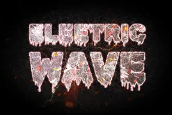 PSD Electric Editable Text Effect