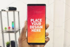12 PSD Galaxy Note 8 Mock-up Pack