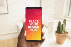 12 PSD Galaxy Note 8 Mock-up Pack