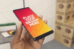12 PSD Galaxy Note 8 Mock-up Pack
