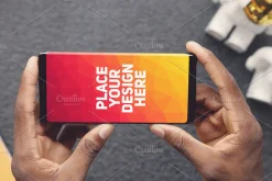 12 PSD Galaxy Note 8 Mock-up Pack