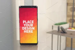 12 PSD Galaxy Note 8 Mock-up Pack