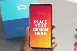 12 PSD LG V30 Mock-up Pack