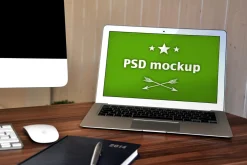 Psd Mockup - Macbook air #1