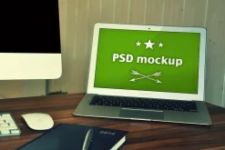 Psd Mockup - Macbook air #1