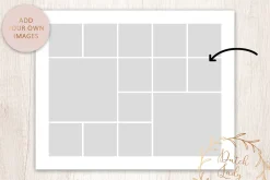 PSD Photo Collage Template #1