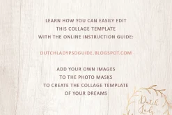 PSD Photo Collage Template #1
